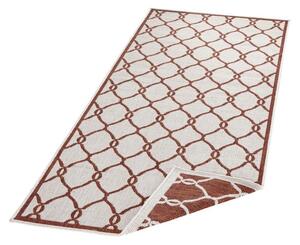 NORTHRUGS - Hanse Home koberce Kusový koberec Twin-Wendeteppiche 103120 terra creme – na von aj na doma - 80x150 cm