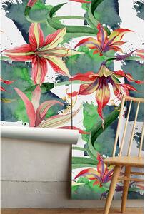 Fototapeta Romantické exotické kvety Samolepící 250x250cm