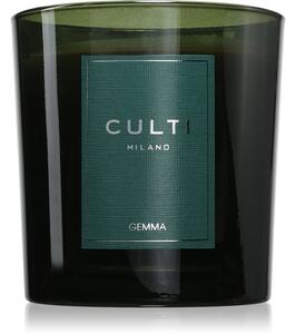 Culti Milano Winter Gemma Green vonná sviečka 550 g
