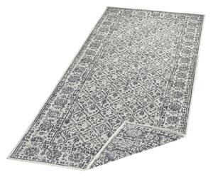 NORTHRUGS - Hanse Home koberce Kusový koberec Twin-Wendeteppiche 103116 grau creme – na von aj na doma - 80x250 cm