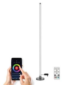 Solight LED smart stojaca lampa Rainbow, wifi, RGB, CCT, 140 cm