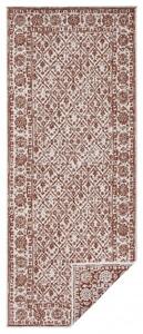 NORTHRUGS - Hanse Home koberce Kusový koberec Twin-Wendeteppiche 103114 terra creme – na von aj na doma - 80x150 cm