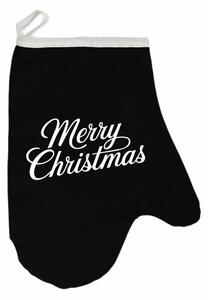 Vianočná kuchynská rukavica Merrymas EMI, červená