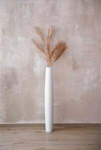 Vysoká váza ISONDRA, sklolaminát, výška 100 cm, biela