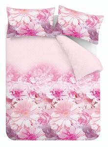 Ružové obliečky Catherine Lansfield Daisy Dreams, 200 x 200 cm