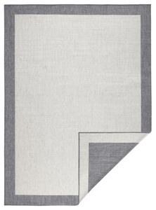 NORTHRUGS - Hanse Home koberce Kusový koberec Twin-Wendeteppiche 103108 creme grau – na von aj na doma - 80x150 cm