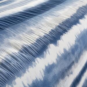 Modré obliečky Catherine Lansfield Tie Dye Seersucker, 135 x 200 cm