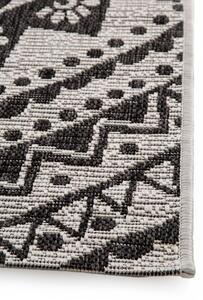 MOOD SELECTION Exteriérový koberec Cleo White/Black - koberec ROZMER CM: 240 x 340