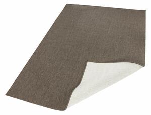NORTHRUGS - Hanse Home koberce Kusový koberec Twin-Wendeteppiche 103099 braun creme - 80x250 cm