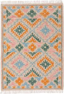 MOOD SELECTION Kelim Zohra Multicolour/Beige - koberec ROZMER CM: 160 x 230