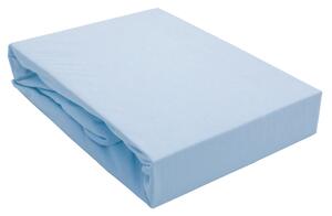 DETSKÉ NEPRIEPUSTNÉ JERSEY PRESTIERADLO SG 009 60X120 CM SVETLOMODRÁ