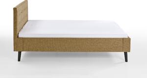 MOOD SELECTION Empire 140x200 cm - čalúnená posteľ FARBA: Luis Ocker 17