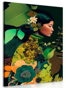 Obraz žena v náručí prírody Varianta: 40x60