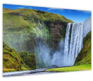 Obraz - Vodopád Seljalandsfoss (90x60 cm)