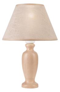 Stolná lampa AMFORA 1xE27/60W/230V béžová/buk