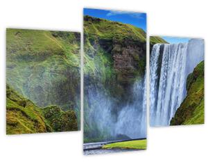 Obraz - Vodopád Seljalandsfoss (90x60 cm)