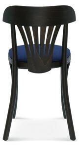 FAMEG A-165 - jedálenská stolička Farba dreva: buk štandard, Čalúnenie: koža L1