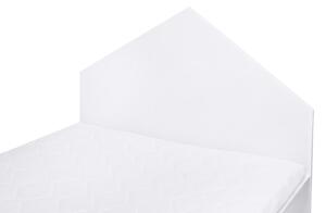 KONSIMO Detská posteľ MIRUM biela sivá