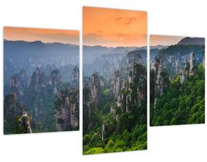Obraz - Národný lesný park Zhangjiajie (90x60 cm)