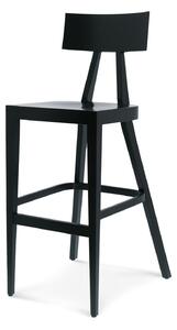 FAMEG Akka - BST-0336 - barová stolička Farba dreva: buk štandard, Čalúnenie: dyha
