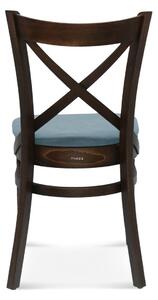 FAMEG Bistro.1 - A-9907 - jedálenská stolička Farba dreva: buk štandard, Čalúnenie: látka CAT. A