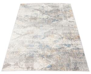 TA Koberec G500B WHITE/D_BLUE PORTLAND HIL Biely Obdĺžnikový Rozmer: 80x150 cm