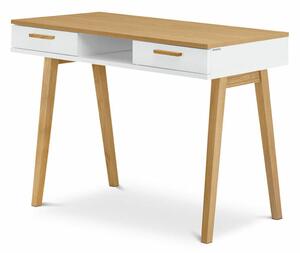 KONSIMO Stôl FRISK biely dub 100 x 75 x 48 cm