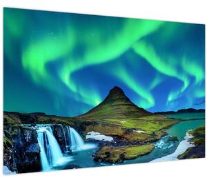 Obraz - Kirkjufell, Island (90x60 cm)