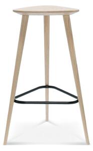 FAMEG Finn - BST-1609/75 - barová stolička Farba dreva: buk štandard, Čalúnenie: dyha