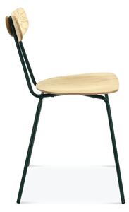 FAMEG Skool - AM-2121 - jedálenská stolička Farba dreva: buk štandard, Čalúnenie: dyha