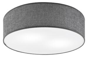 Stropné svietidlo SIRJA 2xE27/15W/230V priemer 45 cm sivé