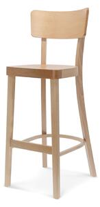 FAMEG Solid - BST-9449 - barová stolička Farba dreva: buk štandard, Čalúnenie: dyha