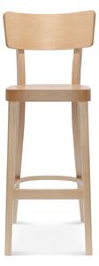 FAMEG Solid - BST-9449 - barová stolička Farba dreva: buk štandard, Čalúnenie: látka CAT. A