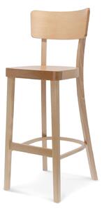 FAMEG Solid - BST-9449 - barová stolička Farba dreva: buk štandard, Čalúnenie: látka CAT. B