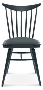 FAMEG Stick - A-0537 - jedálenská stolička Farba dreva: buk štandard, Čalúnenie: koža L1
