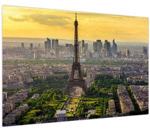 Obraz - Panoráma Paríža (90x60 cm)