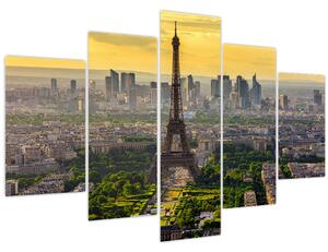 Obraz - Panoráma Paríža (150x105 cm)