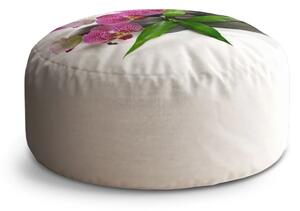 Sablio Taburet Orchidey a kamene: 38x48 cm