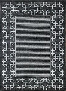 Berfin Dywany Kusový koberec Lagos 1054 D. Silver (Grey) - 60x100 cm