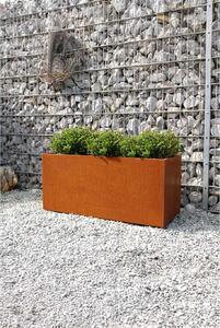 Hrantík MAXI, corten, šírka 100 cm, hnedý