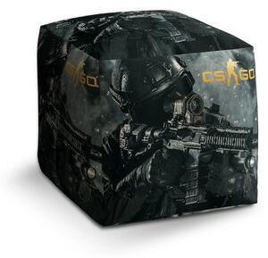 Sablio Taburet Cube CS - 40x40x40 cm