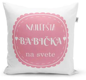 Sablio Vankúš Najlepšia babička: 40x40 cm