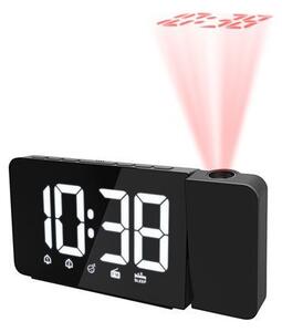 SOLIGHT Projekčné hodiny s rádiom a budíkom