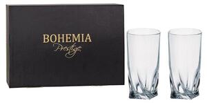 BOHEMIA PRESTIGE QUADRO POHÁR NA VODU 350 ML SADA 6 KS BS