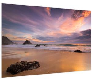 Obraz - Praia da Adraga (90x60 cm)