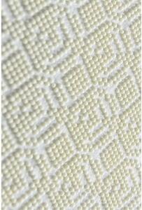 Biela/sivá kúpeľňová predložka 60x40 cm Honeycomb - Foutastic