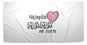 Sablio Uterák Najlepšia mama na svete - 30x50 cm