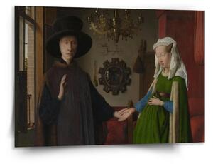 Sablio Obraz Svadba manželov - Jan van Eyck - 150x110 cm