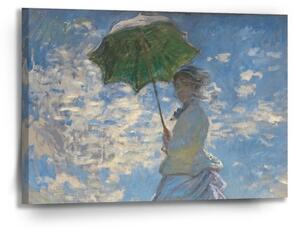 Sablio Obraz Dáma so slnečníkom - Claude Monet - 90x60 cm