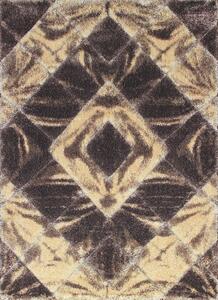 Berfin Dywany Kusový koberec Softy 3D 2212 White Brown - 140x190 cm